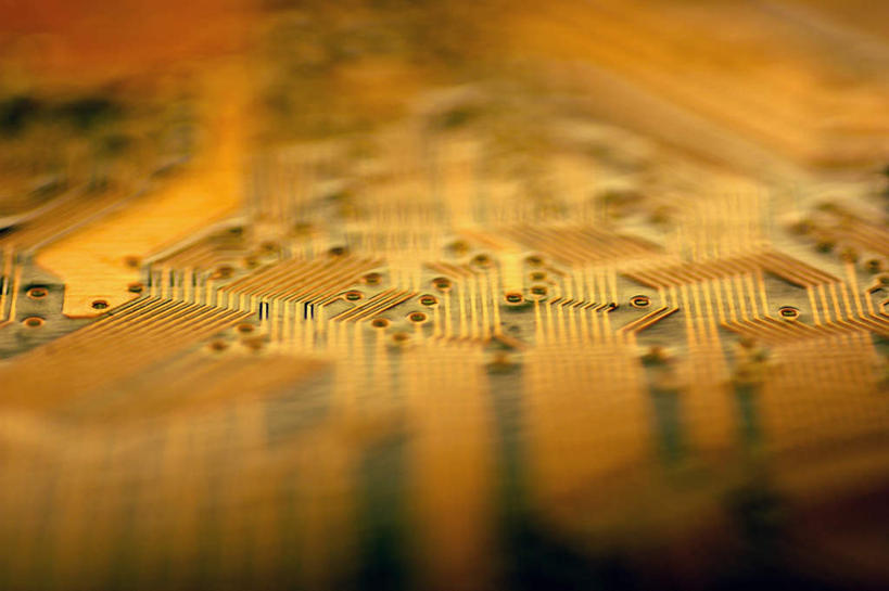 无人,横图,室内,特写,白天,正面,静物,阴影,朦胧,模糊,反射,电路板,影子,黄色,线路板,印刷电路板,PCB板铝基板,PCB电路板,超薄电路板,超薄线路板,高频板,彩图