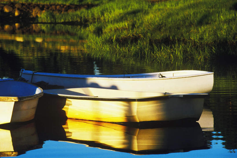 无人,横图,室外,白天,正面,旅游,度假,草地,草坪,湖,湖泊,美景,水,植物,船,美国,湖面,景观,水流,水面,木船,两艘,娱乐,草,绿色,自然,交通工具,湖水,享受,休闲,景色,放松,北美,舟,北美洲,自然风光,载具,美洲,马萨诸塞州,麻州,麻省,马萨诸塞,麻塞诸塞,老殖民地,海湾之州,北亚美利加洲,亚美利加洲,科德角,彩图
