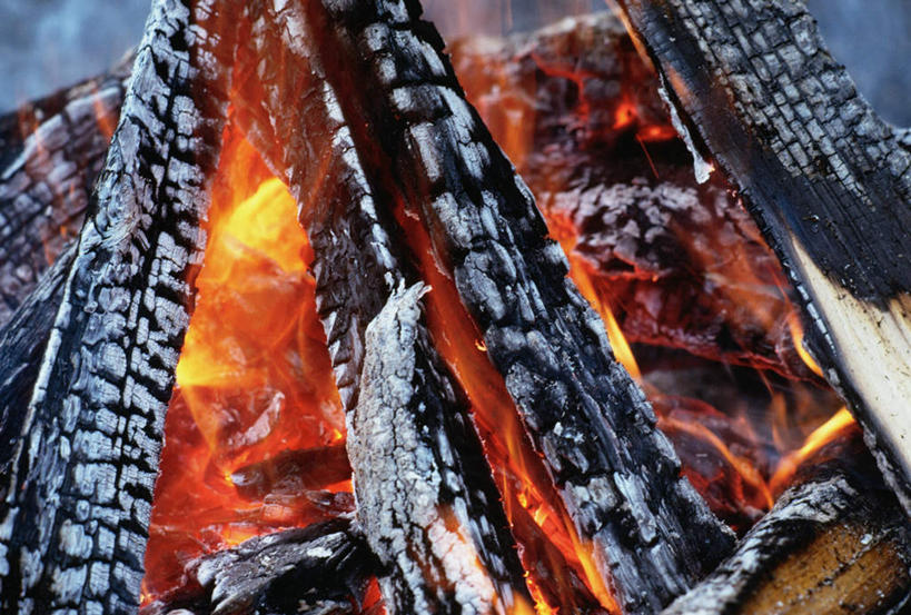 无人,横图,室外,特写,白天,正面,热情,火,火焰,木材,燃烧,木柴,红色,木料,彩图