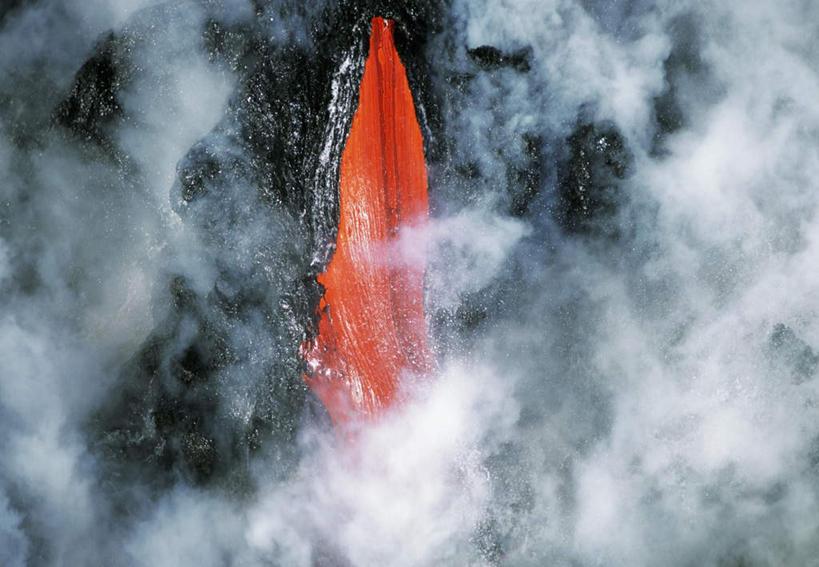 无人,横图,俯视,航拍,室外,白天,旅游,度假,热情,美景,雾,火,夏威夷,美国,沸腾,蒸汽,火焰,景观,水蒸气,喷发,燃烧,娱乐,自然,享受,休闲,景色,放松,北美,北美洲,鸟瞰,自然风光,美洲,爆发,火山爆发,火山喷发,夏威夷州,爱洛哈之州,蒸发,北亚美利加洲,亚美利加洲,暴发,地壳运动,地质现象,彩图,高角度拍摄