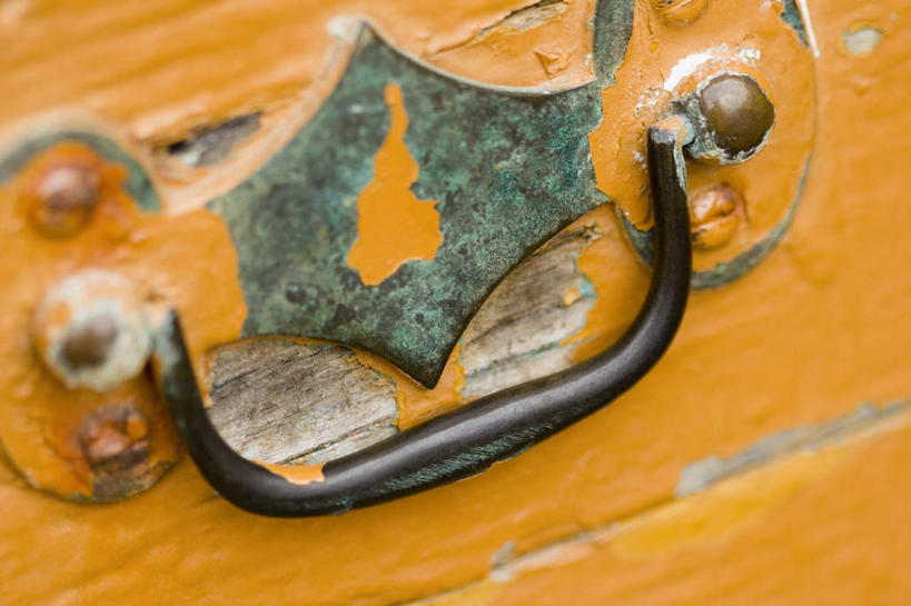 无人,横图,室外,特写,白天,正面,静物,金属制品,意大利,欧洲,金属,一个,黄色,把手,容器,单个,储藏,铁盒,储存,南欧,意大利共和国,利古里亚,利古里亚大区,五渔村,五乡地,彩图,贮存