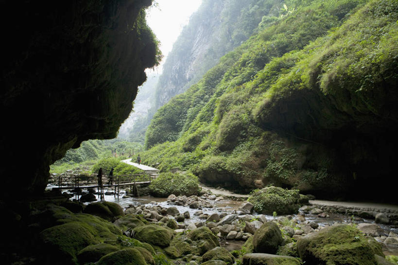无人,横图,室外,白天,正面,旅游,度假,河流,石头,美景,森林,山,山脉,树林,水,植物,中国,亚洲,石子,河水,景观,山顶,山峰,水流,山峦,娱乐,树,树木,绿色,小溪,自然,群山,溪水,享受,休闲,景色,放松,生长,成长,广西,自然风光,东亚,沉积岩,广西壮族自治区,中华人民共和国,桂,华南地区,百色,百色市,颠峰,极峰,水成岩,石块,岩石,彩图,湖润镇,靖西县,通灵大峡谷,新灵村