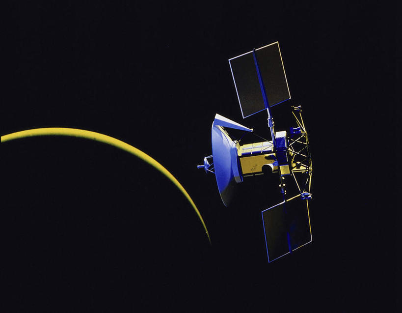 无人,横图,室外,夜晚,正面,探险,神秘,航天,宇宙,科技,美国,科学,太空,轨道,自然,探索,运输,空军,发现,天体,北美,北美洲,载具,美洲,探测器,天文学,外太空,北亚美利加洲,亚美利加洲,彩图,麦哲伦号金星探测器