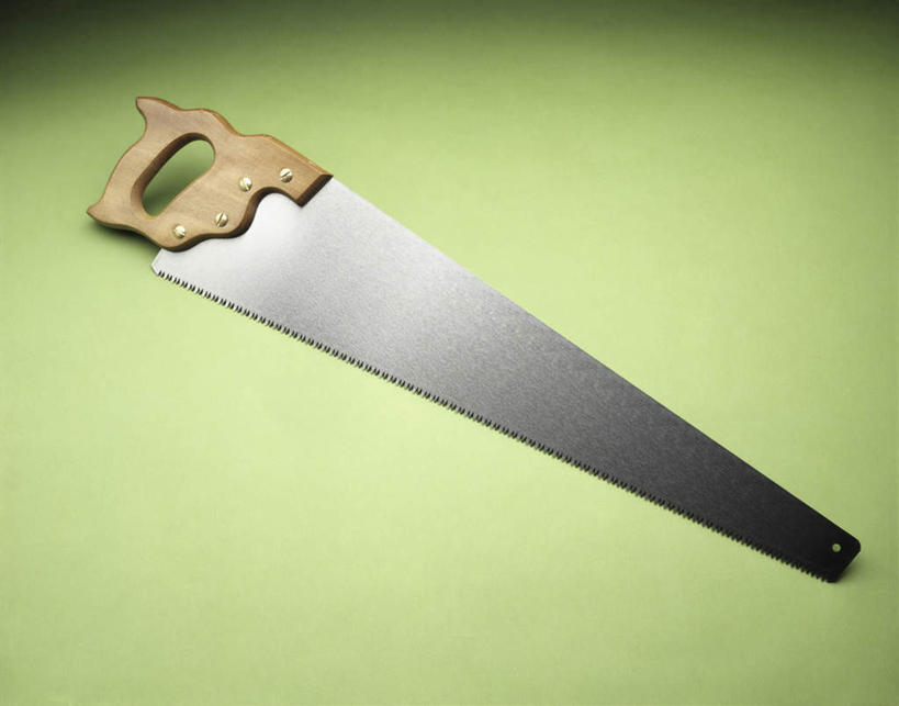 无人,横图,俯视,室内,特写,白天,静物,绿色背景,阴影,反射,工具,影子,一个,摄影,影棚,单个,锯子,切割,锯,彩图,高角度拍摄,影棚拍摄,拍摄,割