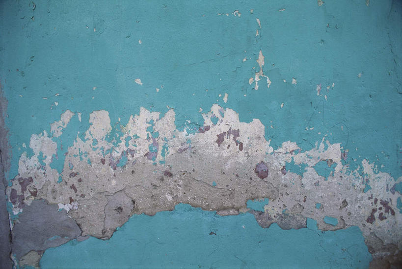 无人,横图,室外,特写,白天,正面,静物,生锈,墙,凌乱,墙壁,墙面,绿色,腐蚀,侵蚀,混乱,纷乱,缭乱,庞杂,腐化,锈迹斑斑,彩图