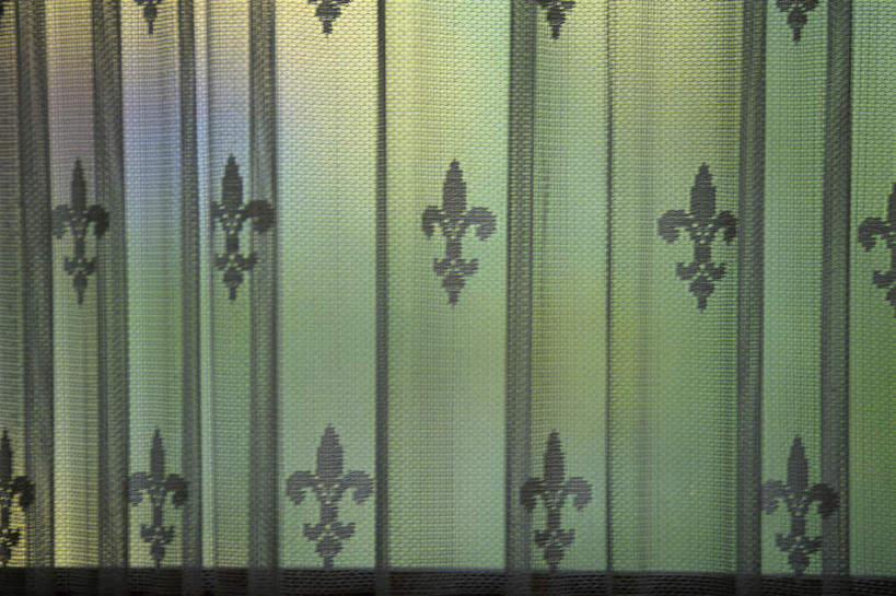 无人,横图,室外,特写,白天,正面,窗帘,静物,阴影,装饰,反射,影子,帘子,遮阳,华丽,修饰,点缀,衬托,美观,雅致,雅观,彩图