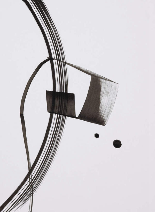 无人,竖图,室内,白天,正面,抽象,绘画,灰色背景,日本文化,艺术,纹路,纹理,线条,古典,文化,黑色,灰色,工艺品,品味,美术,水彩画,高雅,肌理,美学,彩图,吹画,吹墨画