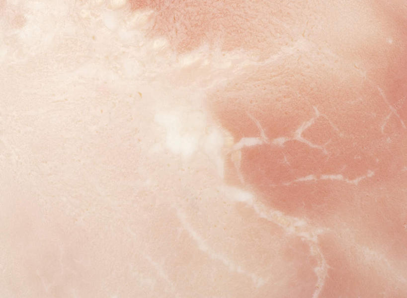 无人,横图,俯视,室内,特写,白天,一块,纹路,纹理,肉,火腿,猪肉,肉类,腌制,摄影,影棚,肉食,豚肉,肌理,熏制,火肉,兰熏,猪腿,彩图,高角度拍摄,影棚拍摄,拍摄