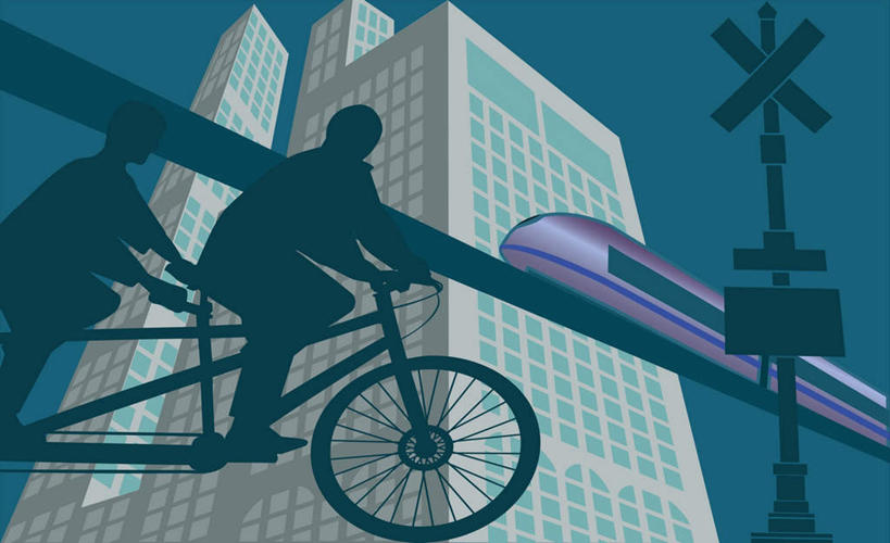 西方人,无人,两个人,高楼大厦,坐,横图,插画,室内,白天,仰视,安全,数码,科技,大厦,建筑,摩天大楼,铁路,自行车,欧洲,欧洲人,一辆,阴影,网络,红绿灯,信号灯,交通,高光,几何,计算机图形,合成,图画,车,脚踏车,画,骑,交通工具,警示,双人自行车,高铁,电脑合成图,数码合成图,提醒,合成图,提示,载具,漫画,流通,高速铁路,交通信号灯,行人信号灯,写实,具体,具象,男人,男性,年轻男性,白种人,坐着,半身,彩图,低角度拍摄,大楼,高层建筑,高楼,摩天楼