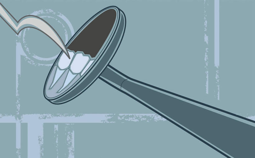 牙齿,无人,横图,插画,室内,白天,正面,数码,科技,镜子,阴影,反射,网络,高光,几何,计算机图形,合成,图画,画,一个,单个,电脑合成图,数码合成图,镜像,合成图,镜面,牙科,反射镜,漫画,写实,具体,具象,光学,齿,牙,牙龈,彩图