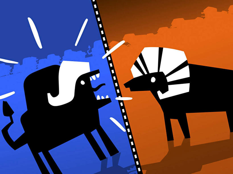 无人,站,横图,插画,室内,白天,正面,数码,科技,牛,野生动物,羊,阴影,网络,棕色,高光,几何,计算机图形,合成,图画,注视,文化,传统,十二生肖,画,蓝色,黑色,动物,观察,看,站着,张嘴,两只,属相,家畜,可爱,生肖,牲畜,活泼,观看,电脑合成图,数码合成图,察看,合成图,关注,漫画,张大嘴巴,写实,具体,具象,兽历,张开嘴,山羊,站立,半身,彩图