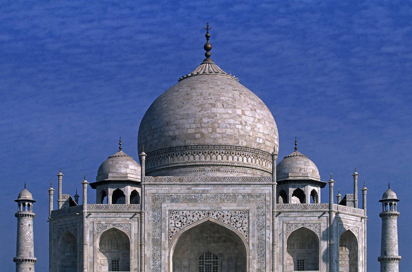 无人,横图,室外,白天,建筑,泰姬陵,印度,亚洲,大理石,图像,历史,风景,地标建筑,摄影,坟墓,陵墓,神殿,伊斯兰教,圆顶建筑,印度文化,阿格拉,彩图,旅行