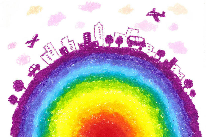 无人,横图,彩色,插画,通讯,数码,科技,彩虹,飞机,建筑,汽车,连接,阴影,网络,地球,巴士,公共交通,交通,高光,几何,计算机图形,联系,合成,图画,画,卡通,颜色,运输,五颜六色,色彩斑斓,电脑合成图,数码合成图,便利,合成图,都市风光,五彩缤纷,漫画,写实,具体,具象,五彩斑斓,五光十色,彩图,地球村