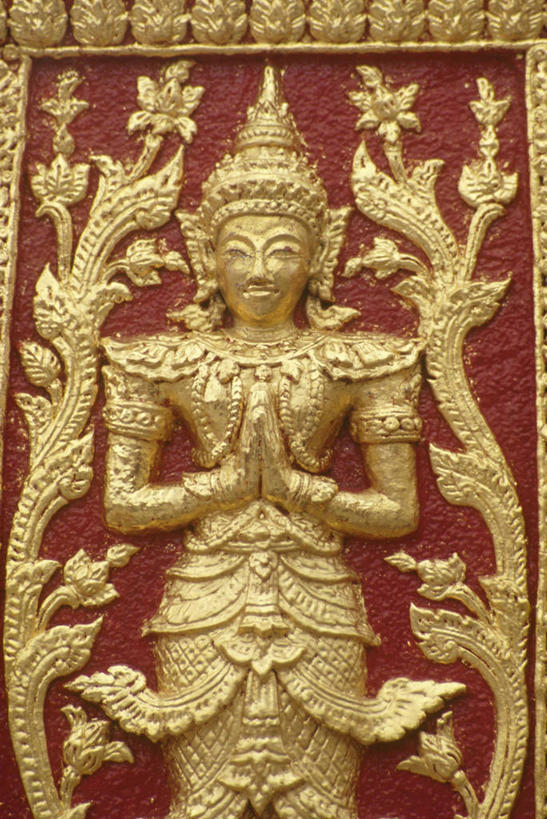 无人,寺庙,竖图,特写,静物,雕塑,泰国,亚洲,佛,黄金,摄影,宗教,佛教,印度支那,彩图,旅行