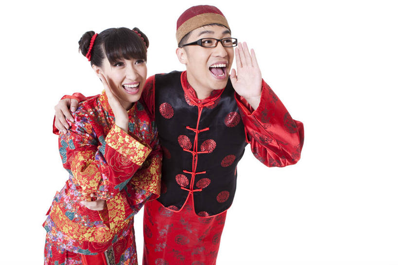 东方人,成年人,两个人,笑,微笑,露齿笑,横图,留白,白色背景,快乐,兴奋,幸福,北京,中国,春节,亚洲,节日,眼镜,浪漫,大喊,传统,刺激,盛装,衣服,搭,摄影,影棚,愉悦,搭着,发髻,中国文化,摄影棚,东亚,异性恋,男人,男性,年轻男性,年轻女性,女人,女性,亚洲人,中国人,年轻人,彩图,影棚拍摄,传统服装,装扮,爱,欢乐,拍摄,伴侣,唐装,传统文化,挨着,传统节日