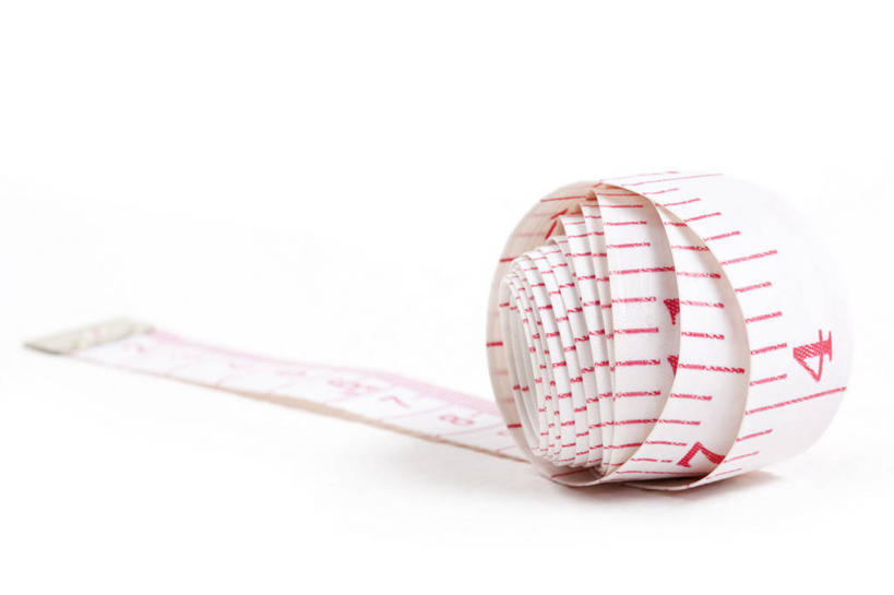 无人,横图,留白,白色背景,静物,北京,中国,亚洲,测量,一个,卷尺,概念,健康,卷起,摄影,单个,测量工具,控制,瘦身,东亚,彩图,影棚拍摄