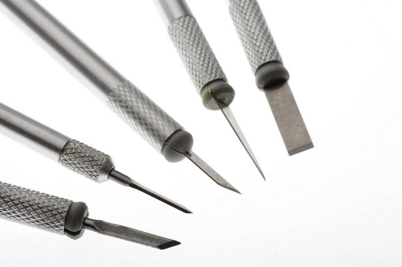 无人,横图,室内,白色背景,静物,金属制品,锐利,金属,材料,工具,图像,摄影,影棚,多样,锋利,尖锐,准确,摄影棚,医疗器械,解剖刀,选择,医疗工具,彩图,影棚拍摄,拍摄