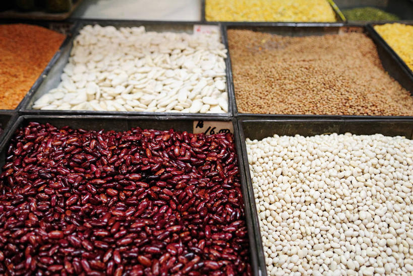 无人,横图,豆,静物,非洲,路易港,毛里求斯,谷物,食品,市场,主食,饮食,摄影,有机食品,展览,健康食物,彩图