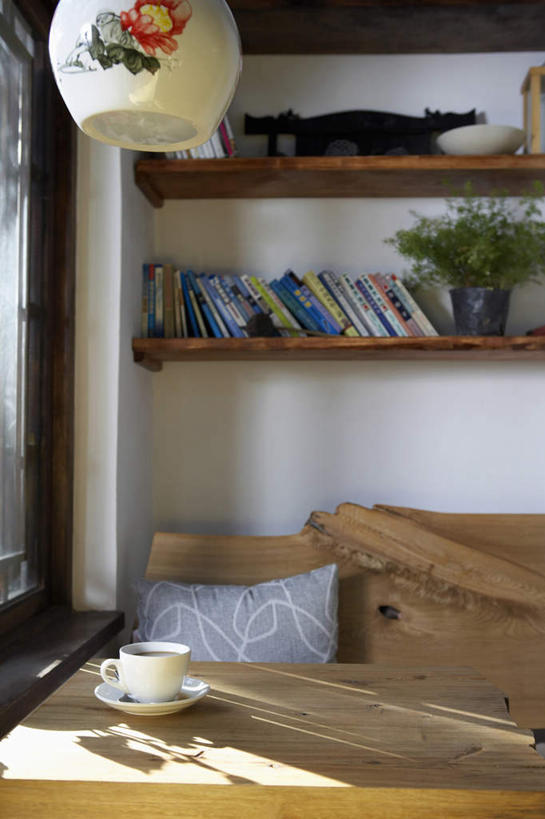 咖啡,无人,竖图,俯视,室内,北京,日光,中国,咖啡杯,灯,摄影,东亚,书,彩图,高角度拍摄,咖啡馆