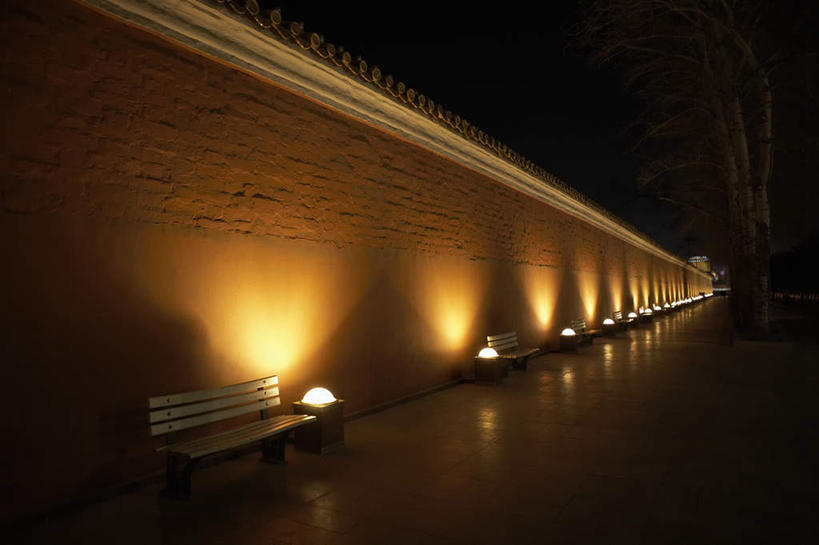 无人,横图,侧面,仰视,北京,中国,光束,墙,传统,地标建筑,摄影,中国文化,东亚,东亚文化,彩图,低角度拍摄