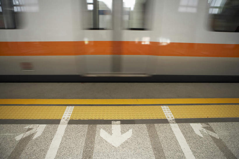 无人,横图,室内,正面,车站,北京,中国,地铁站,站台,交通,月台,摄影,便利,顺序,东亚,彩图