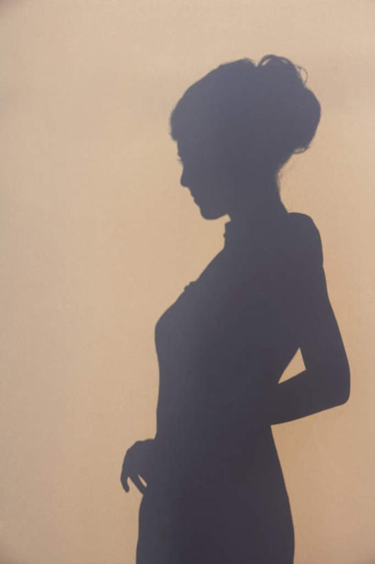 东方人,成年人,一个人,站,竖图,室内,侧面,阴影,古典,摄影,肖像,剪影,逆光,女人,女性,中国人,年轻人,半身,彩图,摆拍