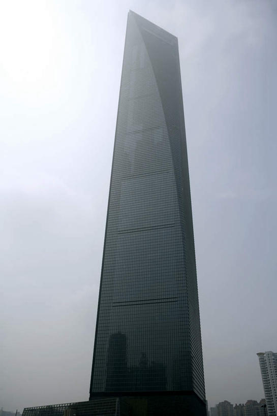 无人,竖图,室外,仰视,天际线,建筑,摩天大楼,上海,中国,外滩,上海环球金融中心,东亚,低角度拍摄