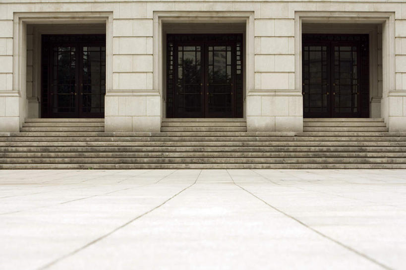 无人,横图,室外,重复,门,古典,三个