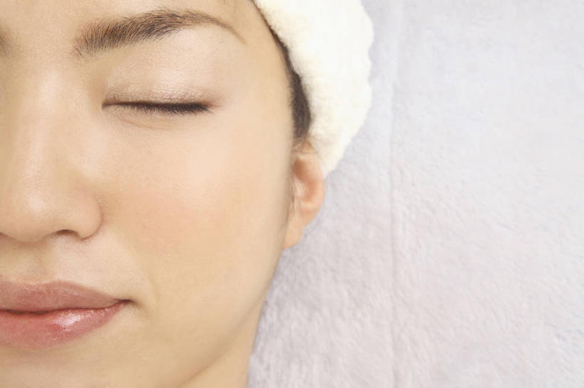 美容院,毛巾,生活方式,女人,亚洲人,年轻人,彩图,门诊部