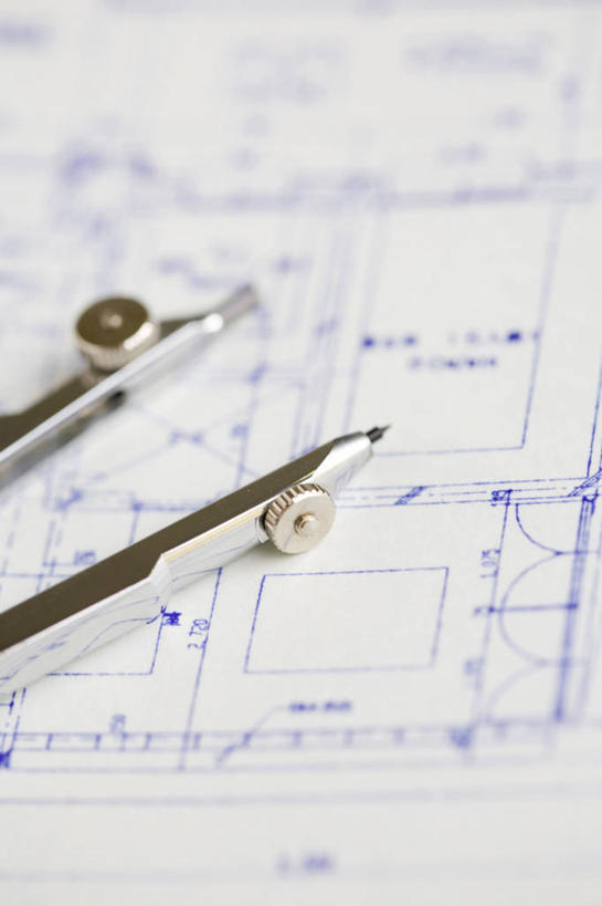 无人,商务,建筑业,静物,纸,罗盘,计划书,彩图