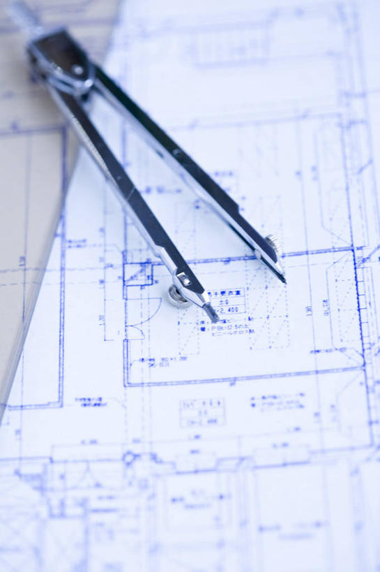 无人,商务,建筑业,静物,纸,尺,罗盘,计划书,彩图