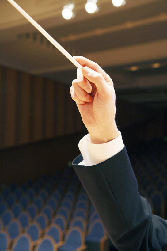 东方人,剧院,椅子,指挥棒,音乐,娱乐,座位,生活方式,男人,男性,亚洲人,彩图