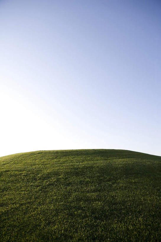 室外,白天,仰视,草原,山,北京,中国,亚洲,高尔夫球场,草,东亚,高尔夫球运动,彩图,低角度拍摄