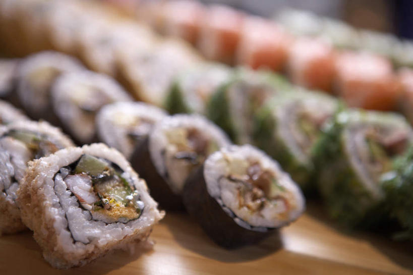 寿司,无人,横图,室内,北京,中国,亚洲,日本文化,日本料理,食品,紫菜,米,饮食,摄影,清新,东亚,健康食物,海产,彩图