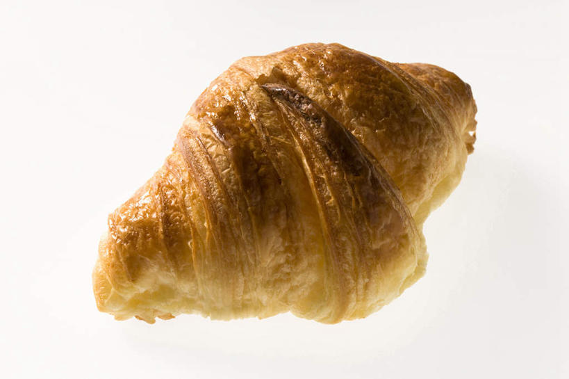 无人,横图,俯视,室内,白色背景,静物,食品,饮食,一个,摄影,影棚,单个,简单,清新,摄影棚,法国文化,纯净,彩图,高角度拍摄,影棚拍摄,拍摄,新月面包