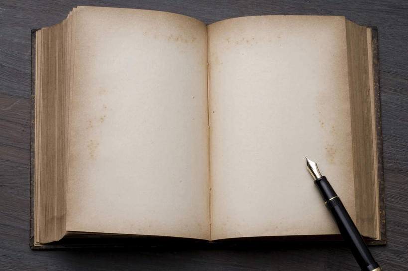 无人,横图,俯视,室内,留白,桌子,静物,写,纸,古典,两个,打开,摄影,肮脏,古董,开启,墨水笔,邋遢,龌龊,污秽,书,彩图,高角度拍摄