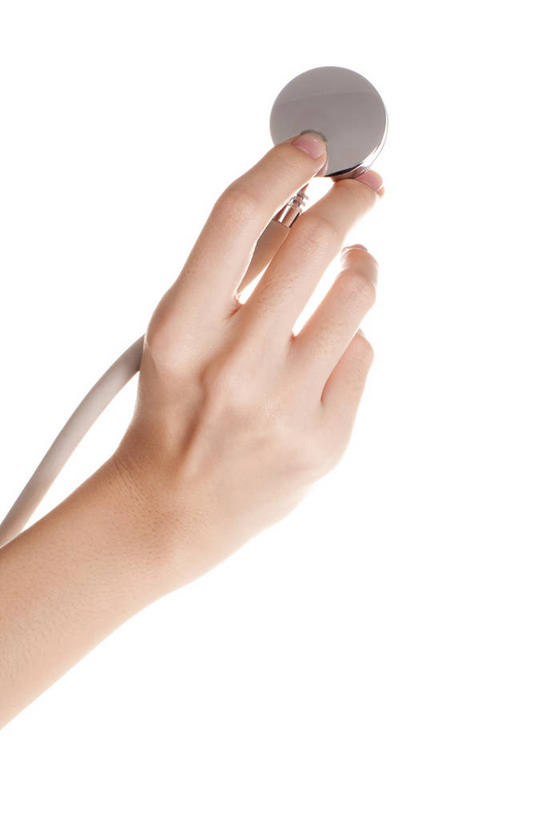 手,一个人,医生,竖图,特写,白色背景,听,拿着,听诊器,医护人员,医疗人员,摄影,影棚,摄影棚,女人,女性,大夫,彩图,影棚拍摄,拍摄