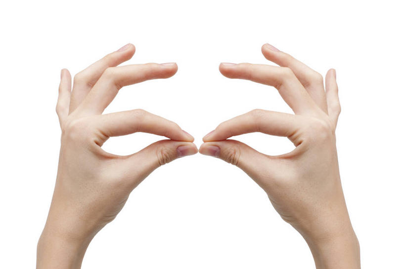 手,一个人,横图,特写,白色背景,手势,摄影,影棚,摄影棚,女人,女性,彩图,影棚拍摄,拍摄,打手势