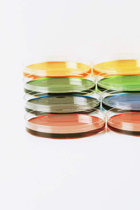 无人,竖图,俯视,彩色,室内,特写,白天,白色背景,实验,仪器,桌面,桌子,静物,一排,许多,阴影,研究,整齐,反射,分析,化学,测试,木制,培养皿,影子,排列,木制品,器皿,生物,摄影,影棚,队列,试验耗材,实验用品,化学器材,彩图,高角度拍摄,影棚拍摄,拍摄