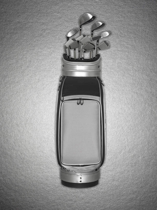 无人,竖图,室内,特写,白天,正面,静物,许多,阴影,灰色背景,反射,高尔夫,高尔夫球,影子,摄影,影棚,高尔夫球杆,高尔夫运动,高尔夫球具,高尔夫球杆包,高尔夫拉杆箱,高尔夫拉杆包,彩图,影棚拍摄,拍摄