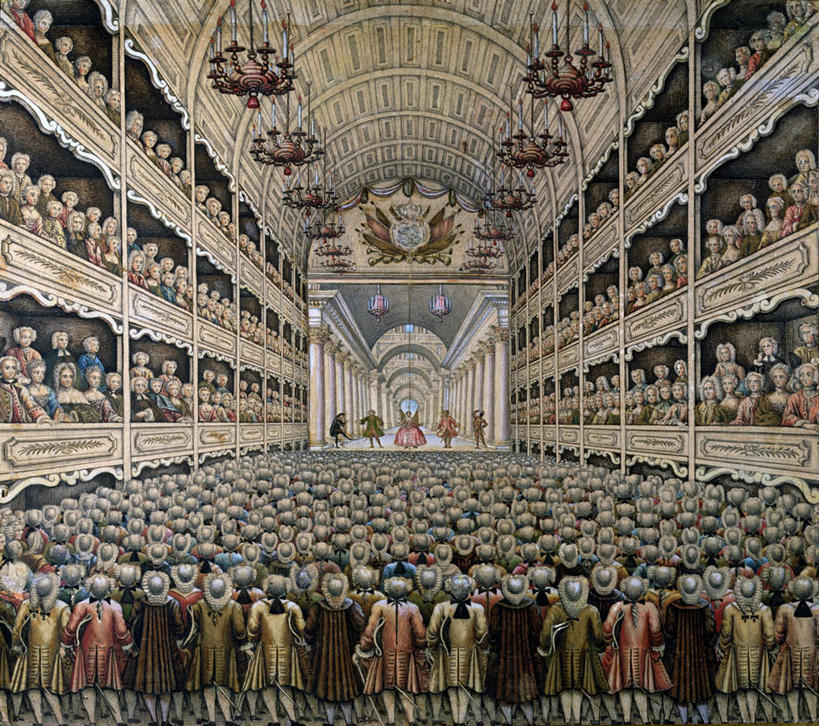 西方人,无人,栏杆,站,横图,室内,白天,正面,绘画,剧院,照明,油画,欧洲,欧洲人,一排,许多,吊挂,悬挂,服装,艺术,整齐,并列,并排,围栏,走道,走廊,过道,灯光,很多,许多人,古典,挂,注视,文化,护栏,吊灯,灯,排列,衣服,工艺品,灯具,观察,看,品味,站着,一群人,服饰,观看,大众,照亮,美术,察看,高雅,衣着,照明设备,穿着,队列,关注,群众,平行,美学,人山人海,衣饰,摩肩接踵,人民,男人,男性,女人,女性,中年男性,中年女性,白种人,站立,彩图,全身,剧场