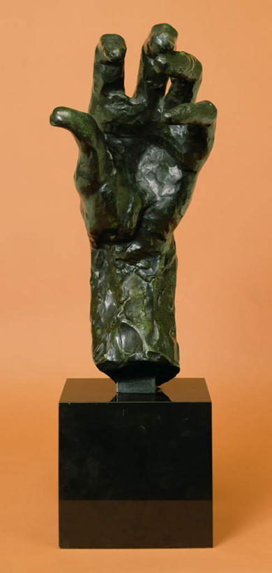 手,手腕,无人,竖图,室内,特写,白天,正面,静物,橙色背景,阴影,反射,影子,手部,摄影,影棚,单手,底座,彩图,影棚拍摄,拍摄