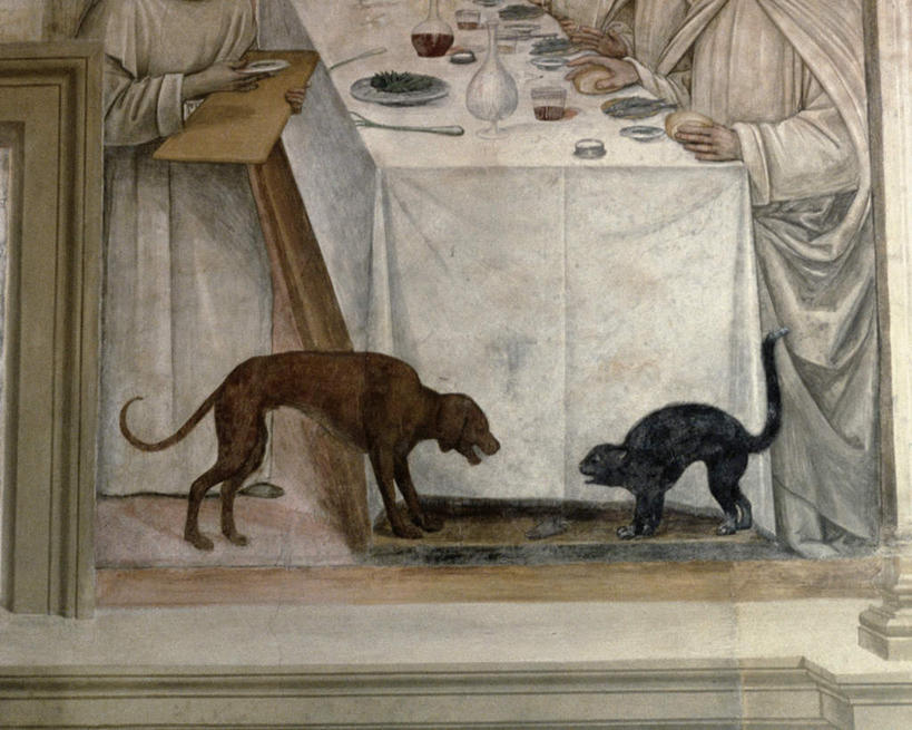 西方人,无人,伙伴,朋友,坐,横图,室内,白天,侧面,绘画,友谊,餐桌,桌子,宠物,狗,猫,餐具,油画,欧洲,欧洲人,一排,握,艺术,整齐,布料,碟子,盘,许多人,古典,拿,布纹,拿着,注视,文化,桌布,排列,一只,动物,盘子,餐巾,工艺品,碟,台布,观察,看,品味,一群人,可爱,握着,餐台,观看,美术,察看,高雅,队列,对立,关注,猫咪,坚持,忠诚,美学,对峙,友情,男人,男性,年轻男性,白种人,犬,坐着,半身,彩图,对证,对质,僵持