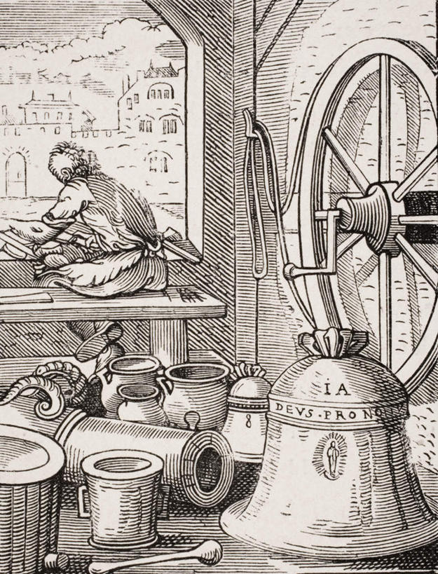 西方人,一个人,无人,坐,竖图,黑白,室内,白天,绘画,欧洲,欧洲人,仅一个男性,仅一个人,仅一个中年男性,服装,艺术,英文,标志,轮子,文字,字符,字母,墙,古典,注视,休闲装,文化,标识,墙壁,墙面,祈愿,工人,背面,衣服,工艺品,低头,观察,看,品味,休闲,休闲服,大炮,服饰,观看,英文字母,祈求,美术,信号,察看,高雅,关注,报时,美学,召集,鸣钟,男人,男性,中年男性,白种人,钟,坐着,全身