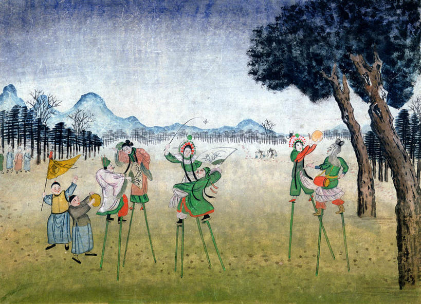 东方人,儿童,无人,站,举,横图,室内,白天,正面,民族服装,戏服,绘画,游戏,纯洁,草地,草坪,山,山脉,植物,油画,越南,亚洲,表演,握,阴影,服装,艺术,光线,影子,山峰,山峦,许多人,古典,拿,玩,拿着,注视,黄种人,文化,娱乐,草,树,树木,小孩,衣服,蓝色,绿色,蓝天,天空,自然,工艺品,群山,天,观察,看,品味,托,站着,一群人,休闲,可爱,童年,童趣,握着,服饰,东南亚,生长,晴朗,成长,观看,活动,美术,察看,高雅,衣着,穿着,发泄,关注,消遣,智力,角色扮演,表演服,演出服,童真,烂漫,无邪,高跷,万里无云,越南社会主义共和国,美学,宣泄,锣鼓,衣饰,演戏,道具服,天真,男孩,男人,男性,亚洲人,晴空,晴空万里,举起,举手,举着,玩耍,嬉戏,向上举,向上伸,向上托,站立,彩图,全身,传统服装,民俗服,男生