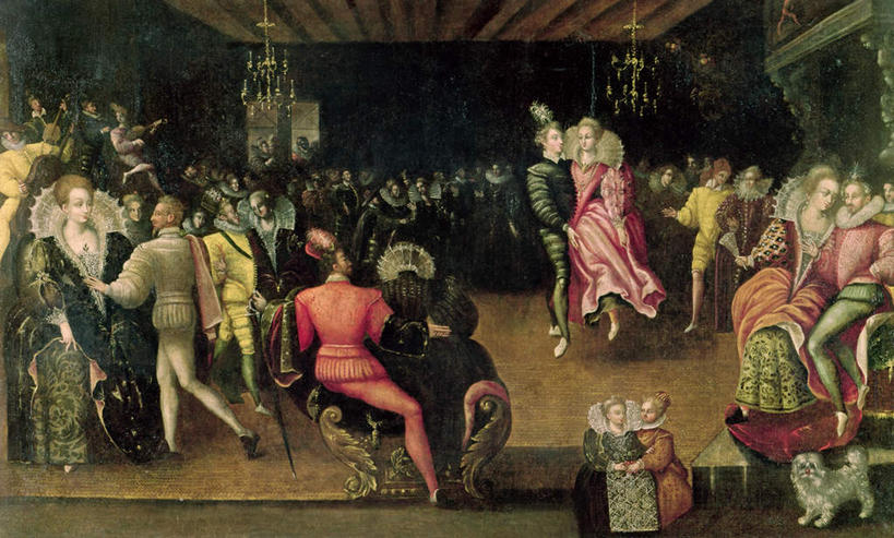 西方人,无人,伙伴,朋友,站,坐,横图,室内,白天,正面,衬衫,裙子,西装,聚会,跳舞,绘画,友谊,宠物,狗,帽子,椅子,照明,油画,欧洲,欧洲人,连衣裙,套装,正装,艺术,墙,灯光,领带,许多人,古典,注视,职业装,礼帽,文化,顶灯,墙壁,墙面,灯,动物,工艺品,灯具,观察,看,品味,站着,一群人,可爱,观看,照亮,美术,察看,高雅,照明设备,关注,舞姿,舞会,忠诚,美学,友情,男人,男性,年轻男性,年轻女性,女人,女性,白种人,犬,站立,坐着,半身,彩图,衬衣,舞蹈