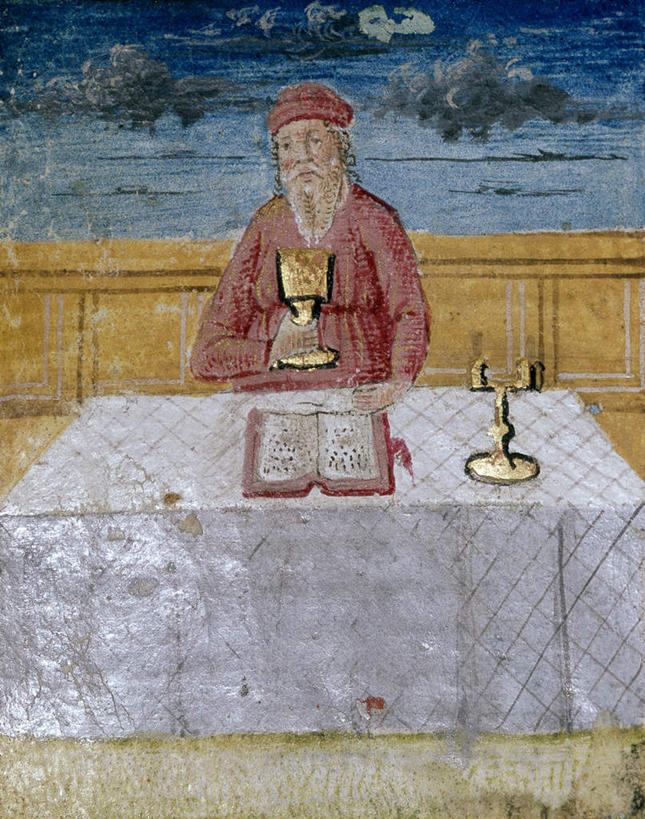 西方人,一个人,无人,坐,竖图,室内,白天,正面,民族服装,绘画,桌面,桌子,杯子,蜡烛,油画,欧洲,欧洲人,仅一个男性,仅一个人,握,阴影,服装,节日,艺术,光线,木制,布料,火焰,影子,烛光,烛台,古典,燃烧,拿,布纹,拿着,注视,文化,桌布,衣服,餐巾,木制品,工艺品,台布,点燃,观察,看,品味,祈祷,仅一个老年男性,健康,握着,许愿,宗教,服饰,信仰,观看,纪念,祈求,美术,察看,高雅,衣着,蜡烛架,穿着,关注,经书,犹太教,圣餐杯,美学,衣饰,圣杯,经籍,挑筋教,烛架,平安,老年男性,男人,男性,白种人,坐着,彩图,全身,传统服装,民俗服