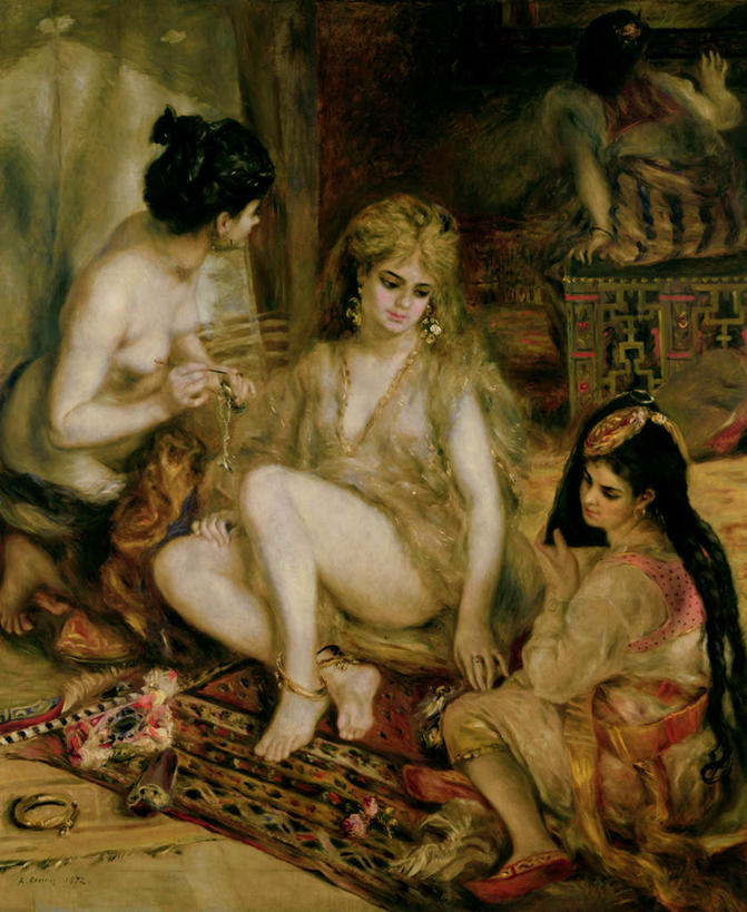 西方人,无人,三个人,伙伴,朋友,坐,竖图,室内,白天,正面,绘画,友谊,地毯,油画,欧洲,欧洲人,艺术,装饰,编织,纱布,手工艺品,墙,织物,古典,注视,光脚,文化,裸露,墙壁,墙面,工艺品,观察,看,品味,赤脚,治疗,观看,华丽,修饰,美术,固定,点缀,察看,医疗,高雅,关注,裸,美学,衬托,美观,雅致,雅观,止血,妓女,友情,年轻女性,女人,女性,白种人,绷带,坐着,彩图,全身