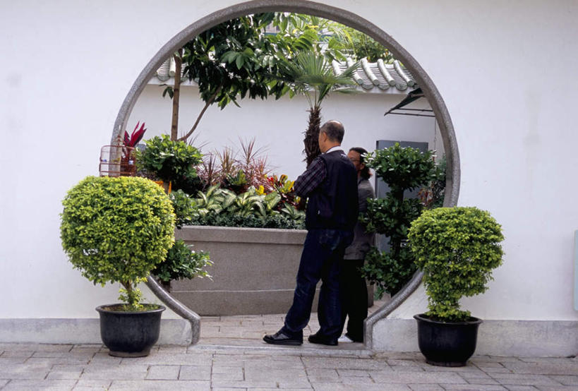 东方人,两个人,站,横图,室外,白天,侧面,度假,美景,植物,门,城市风光,城市,香港,中国,亚洲,圆形,盆栽,圆,景观,盆景,两盆,注视,黄种人,娱乐,绿色,自然,门框,观察,看,站着,享受,休闲,景色,放松,生长,成长,观看,港,察看,放置,搁置,安排,关注,东亚,九龙,旺角,香港特别行政区,港澳台,中华人民共和国,九龙半岛,油尖旺区,老年男性,男人,男性,亚洲人,站立,彩图,全身