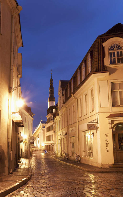 无人,教堂,竖图,室外,白天,仰视,旅游,度假,标志建筑,地标,建筑,街道,路灯,指示牌,自行车,照明,欧洲,爱沙尼亚,阴影,节日,光线,标志,文字,影子,云,云朵,灯光,首都,云彩,文化,娱乐,标识,建设,车,脚踏车,灯,蓝色,白云,蓝天,天空,黄昏,交通工具,天,祈祷,享受,休闲,健康,旅游胜地,放松,许愿,宗教,信仰,纪念,祈求,照亮,照明设备,排水管,载具,信念,东欧,爱沙尼亚共和国,塔林,薄暮,平安,彩图,低角度拍摄,傍晚,大教堂,礼拜堂